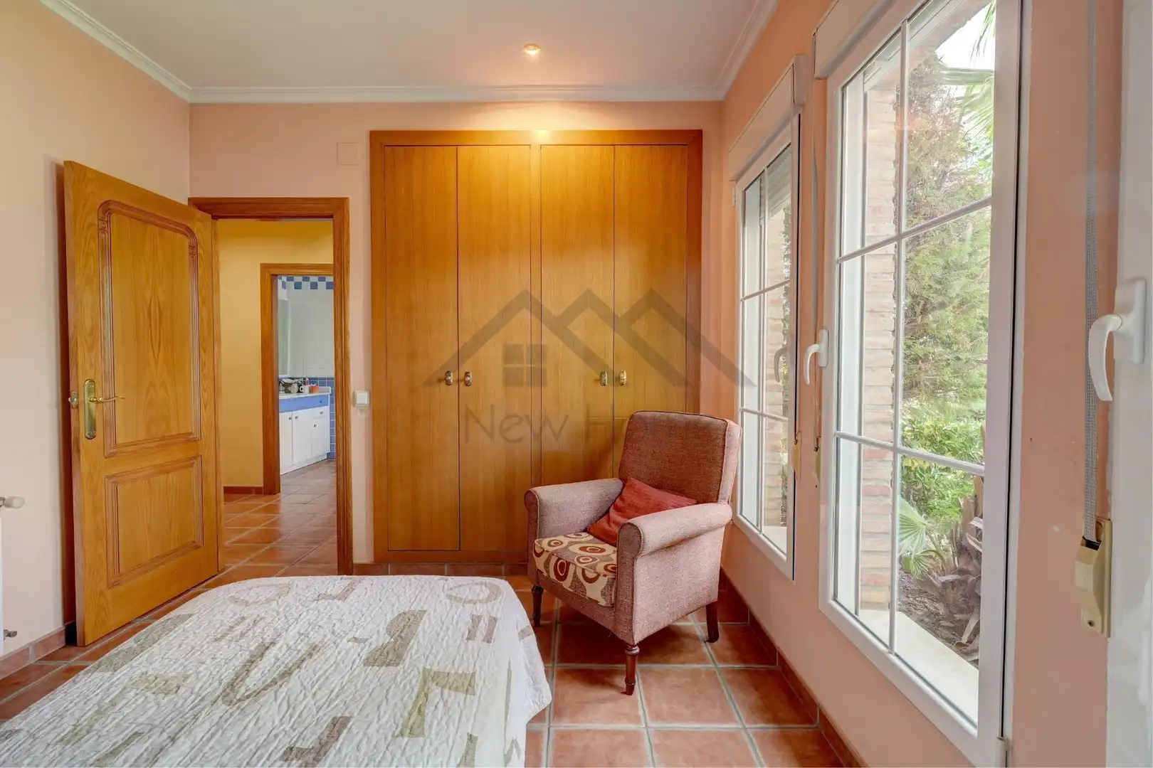 Bedroom of Houses for sale in La Pobla de Vallbona  with Heating, Private garden and Terrace