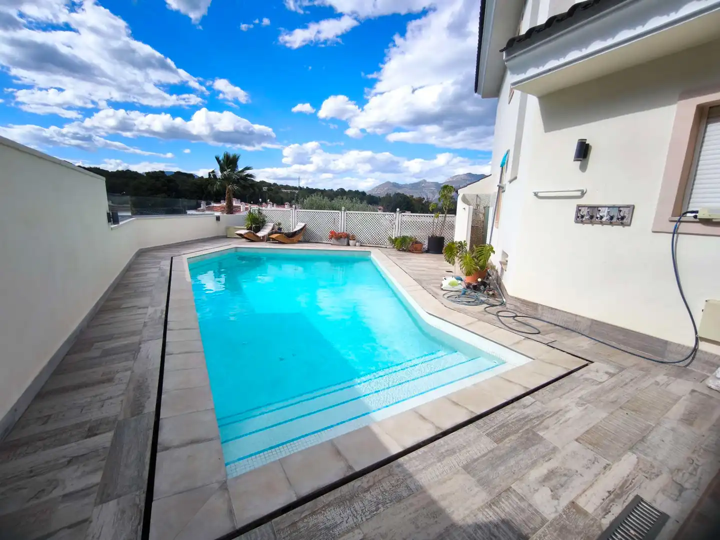 Piscina de Casa o xalet en venda en L'Alfàs del Pi amb Aire condicionat, Calefacció i Jardí privat
