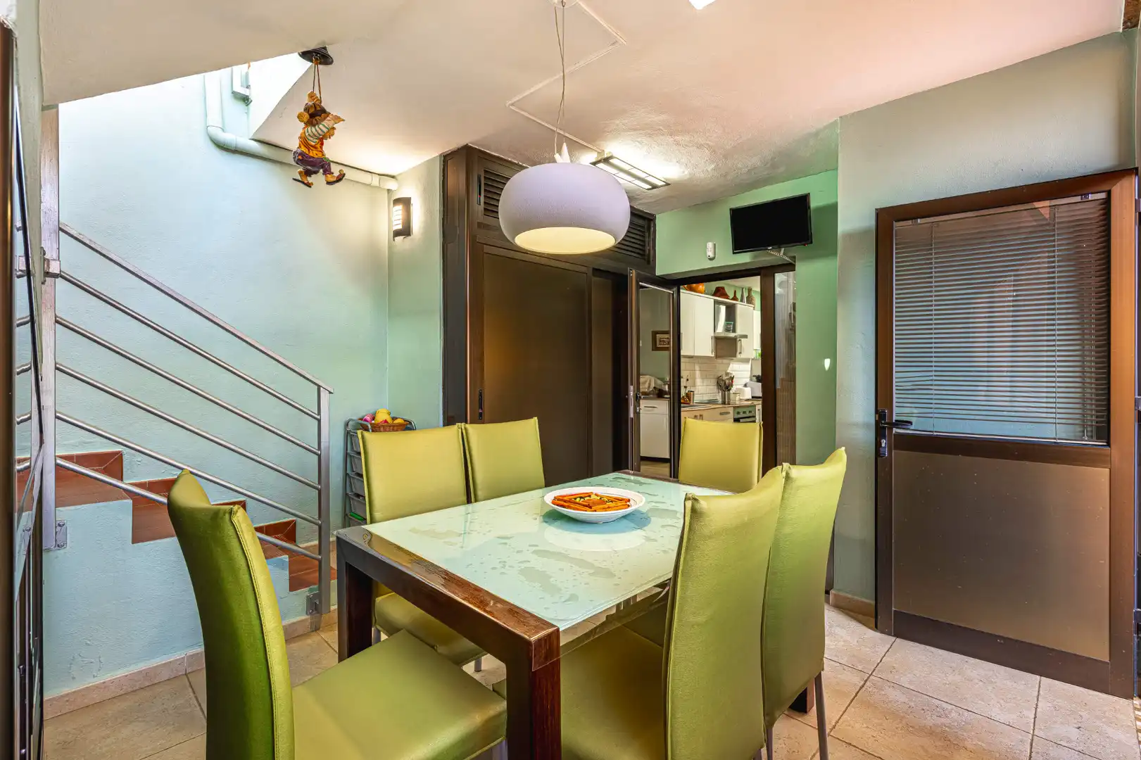Dining room of Detached homes for sale in Los Realejos  with Parquet flooring, Terrace and Storage room