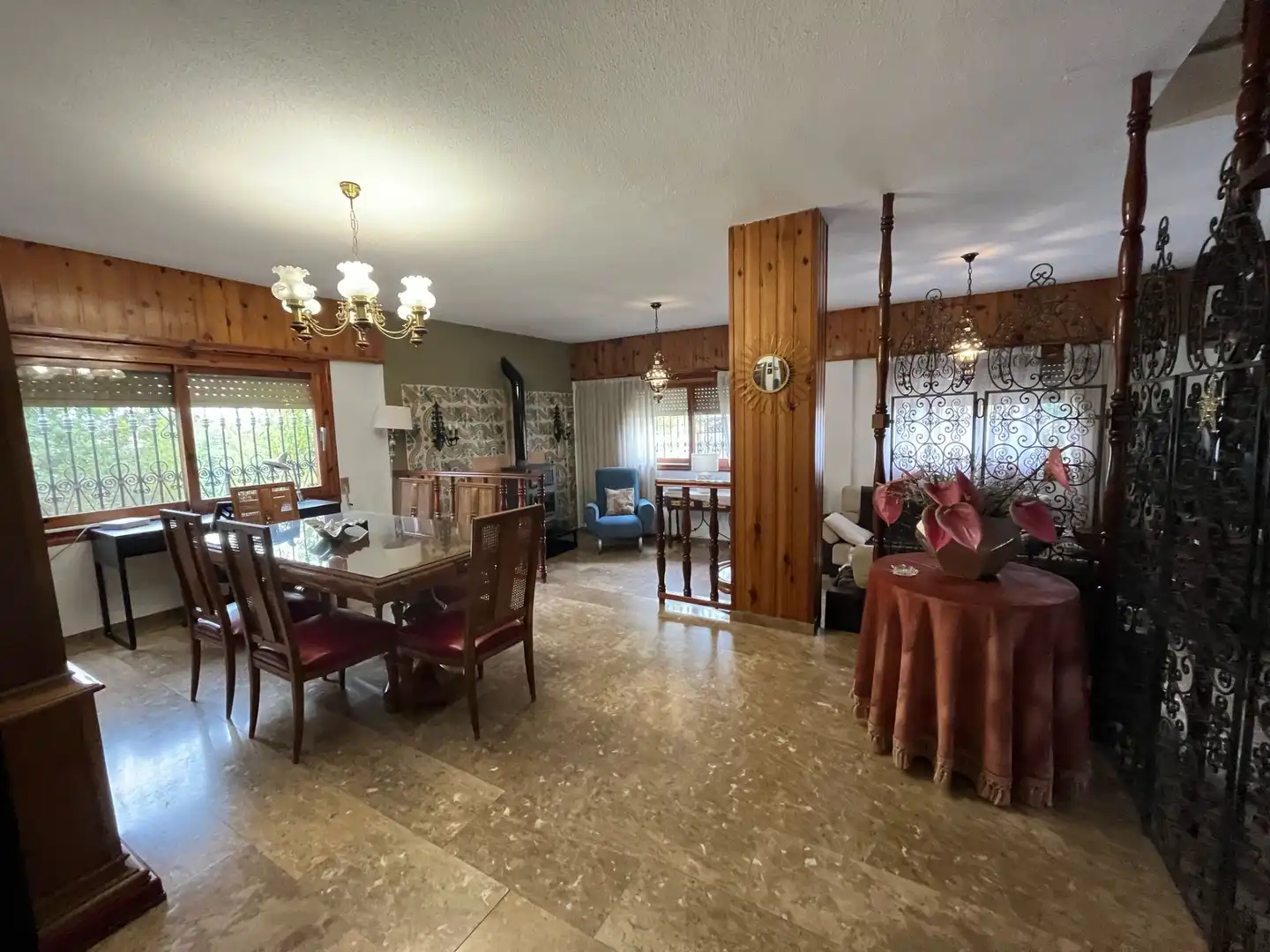 Comedor de Casa o chalet en venta en Macastre con Aire acondicionado, Jardín privado y Terraza