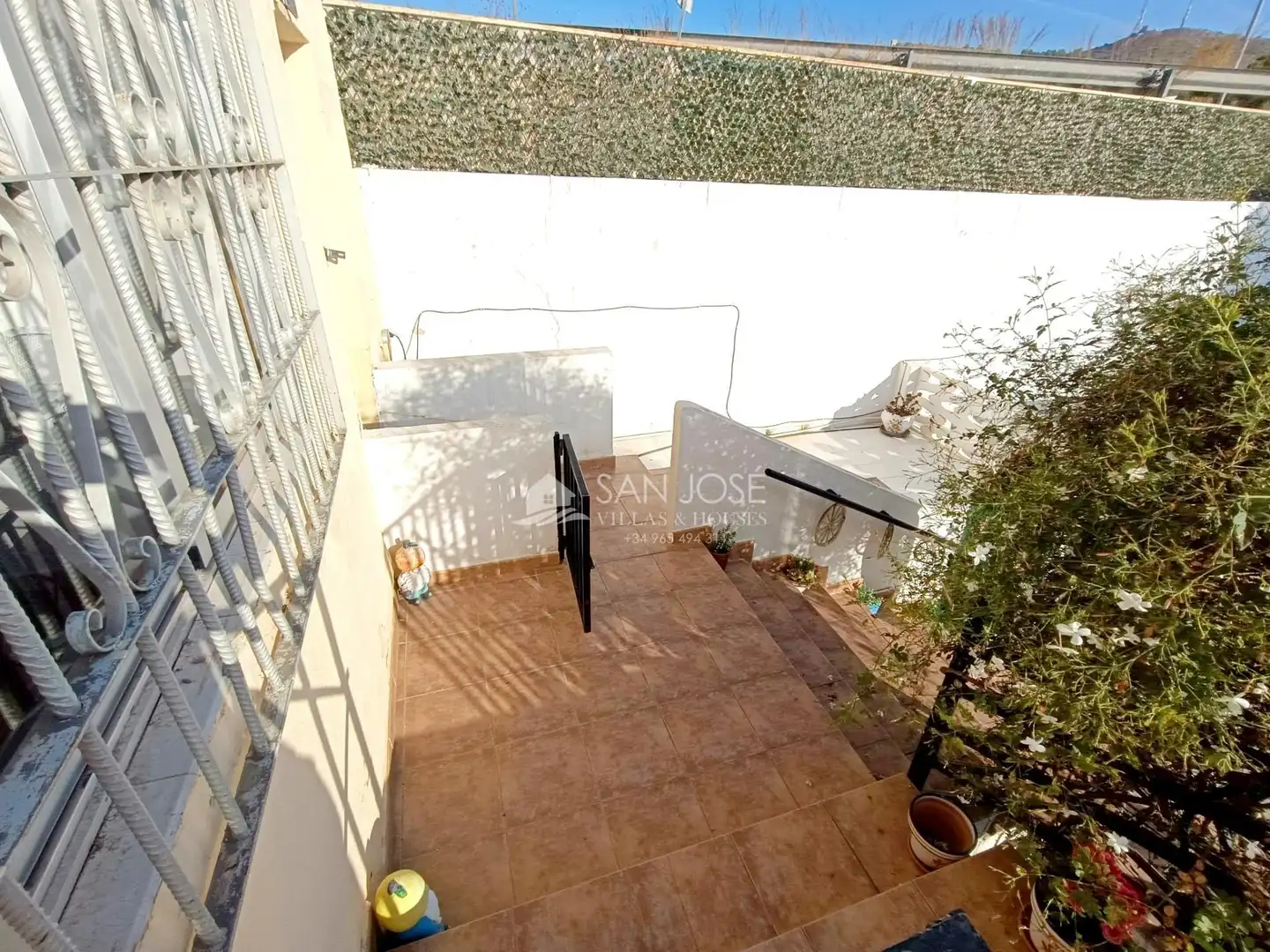 Terrasse von Haus oder Chalet zum Verkauf in Elda mit Klimaanlage