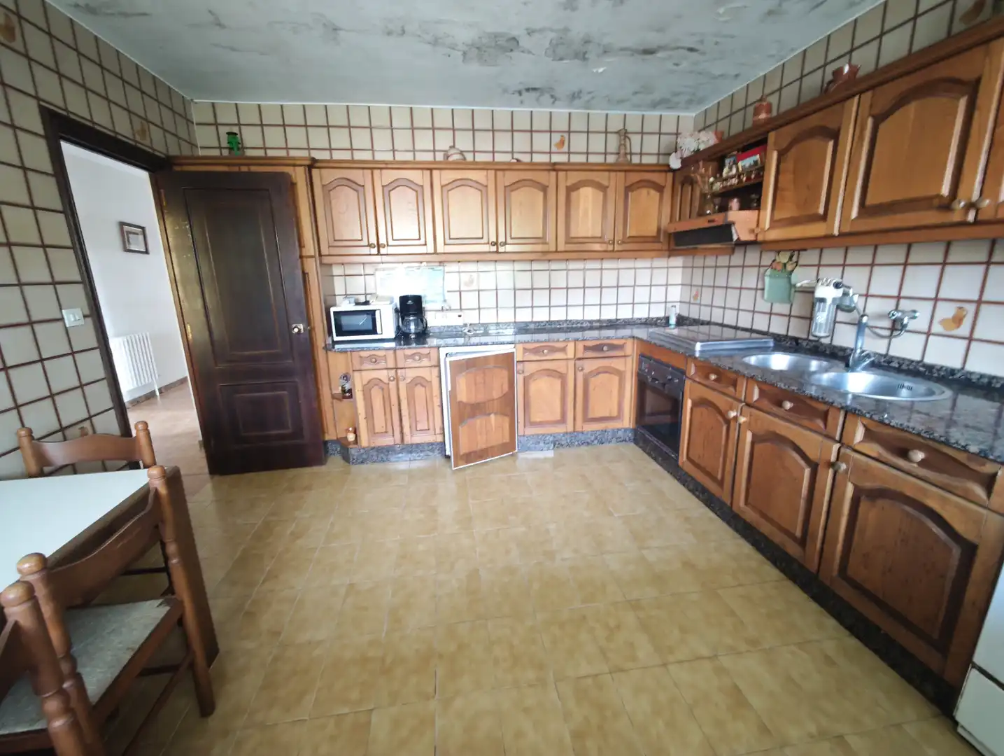 Cocina de Casa o chalet en venta en Mesía con Calefacción, Jardín privado y Terraza