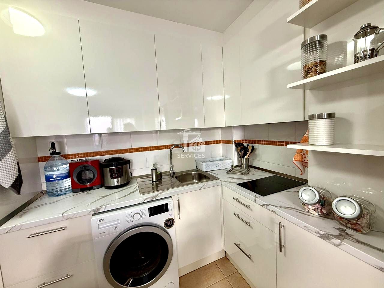 Kitchen of Flat for sale in San Miguel de Abona  with Storage room and Furnished