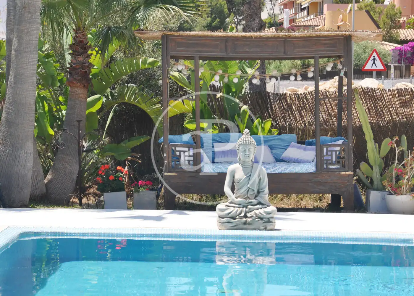 Piscina de Casa o xalet en venda en Calvià amb Aire condicionat, Calefacció i Jardí privat