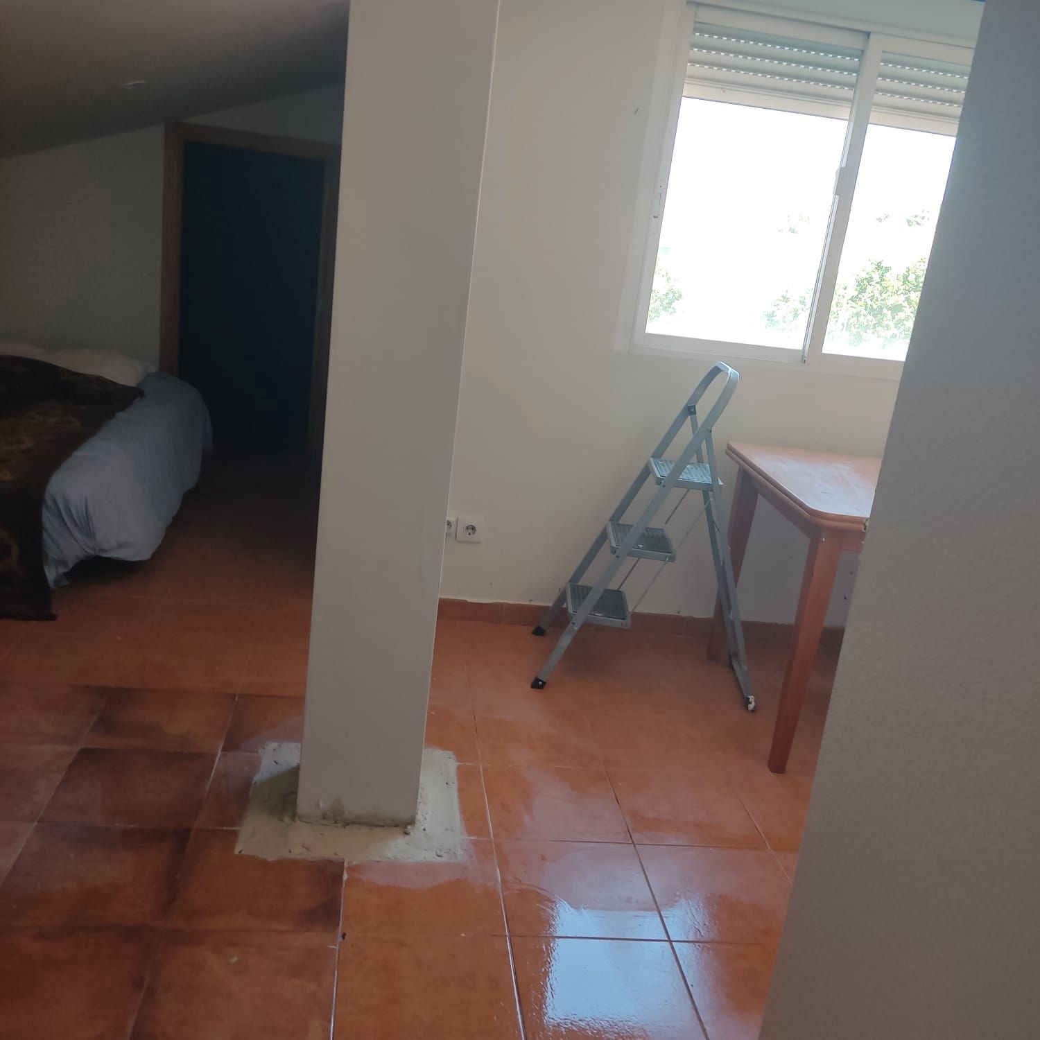 Bedroom of Apartment to rent in Las Ventas de Retamosa  with Washing machine and Alarm