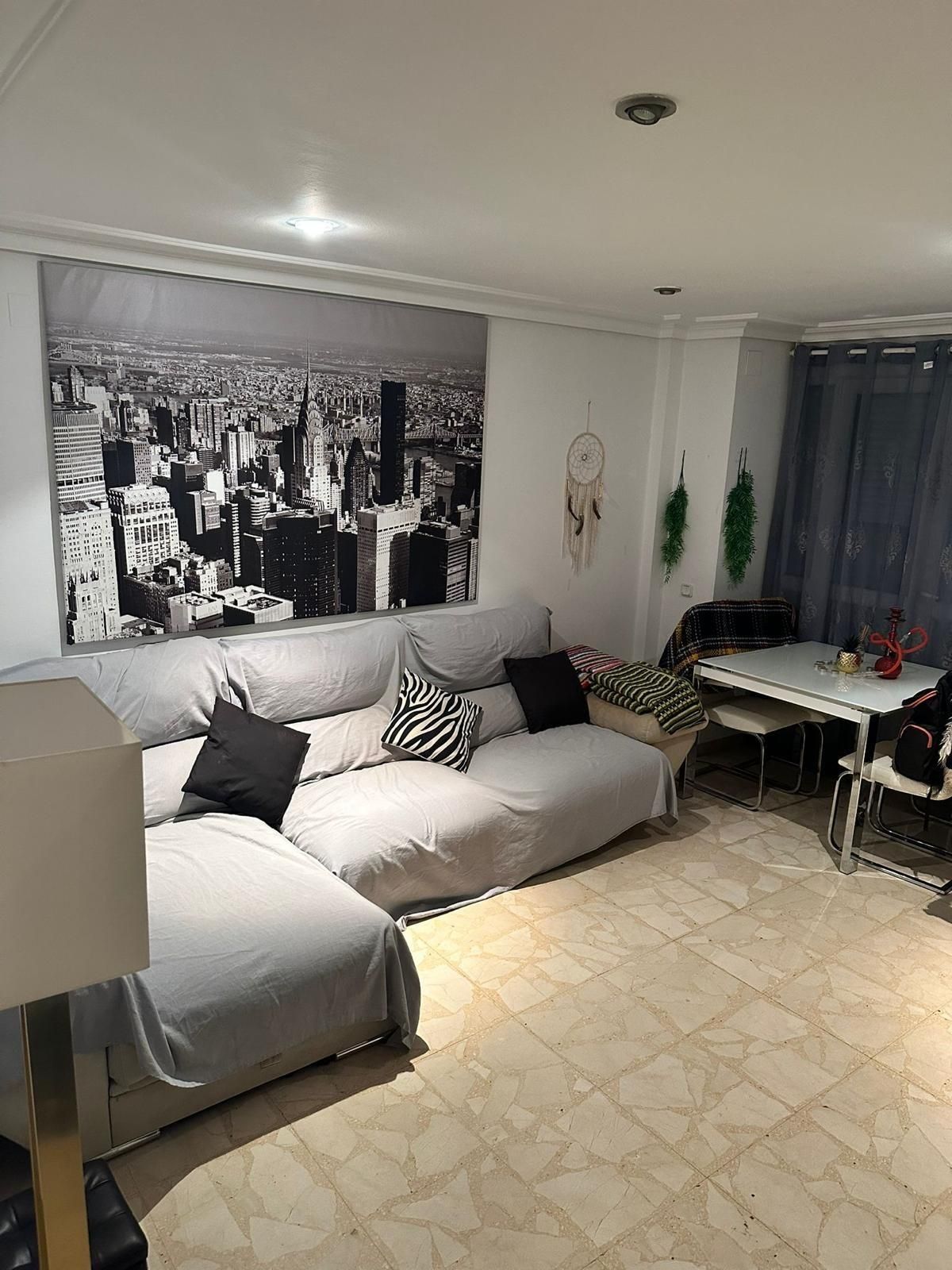 Sala d'estar de Pis de lloguer en  Albacete Capital amb Aire condicionat, Calefacció i Terrassa