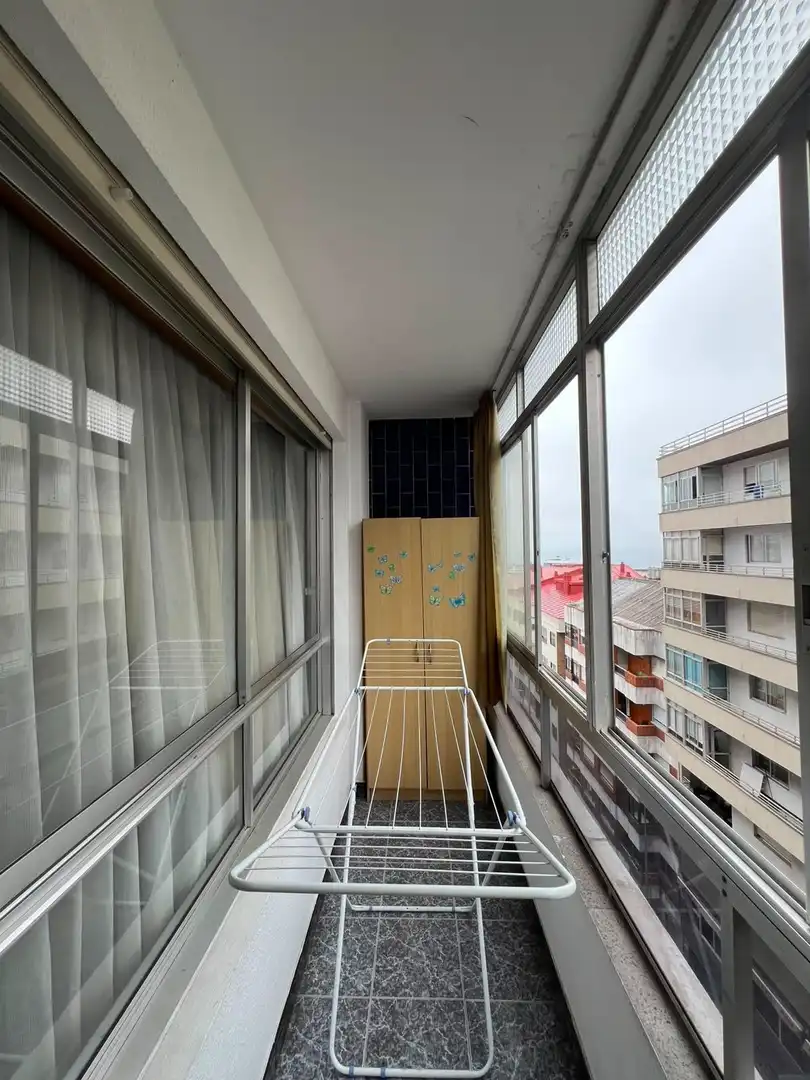 Balcony of Flat for rent in Vigo   with Furnished and Balcony