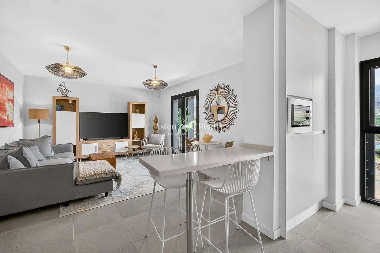 Sala de estar de Apartamento en venta en Guía de Isora con Terraza, Trastero y Amueblado