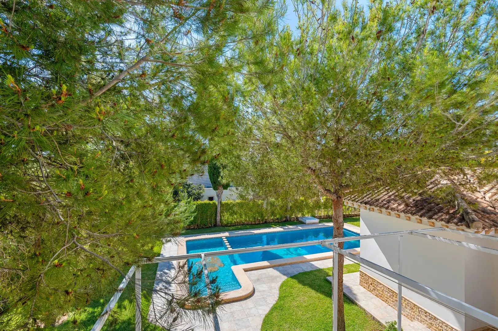 Piscina de Finca rústica en venda en Orihuela amb Aire condicionat, Jardí privat i Terrassa