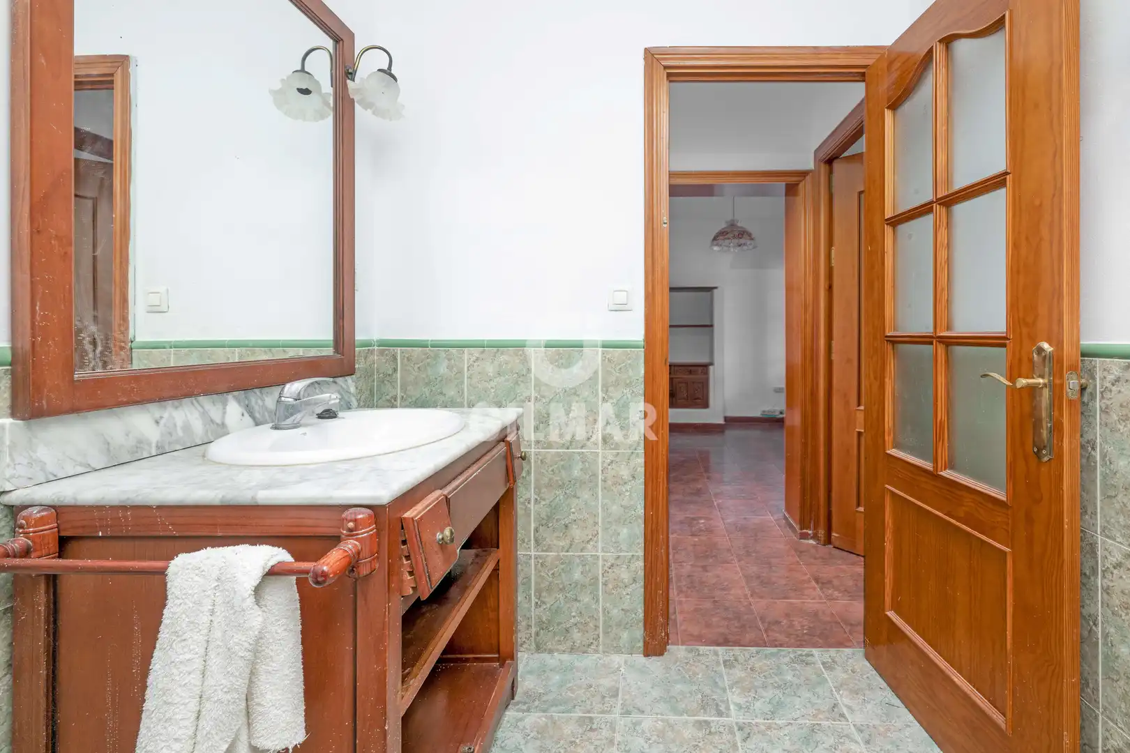 Bany de Casa adosada en venda en Chiclana de la Frontera amb Jardí privat