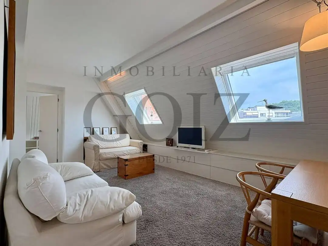 Sala de estar de Piso de alquiler en Donostia - San Sebastián  con Calefacción