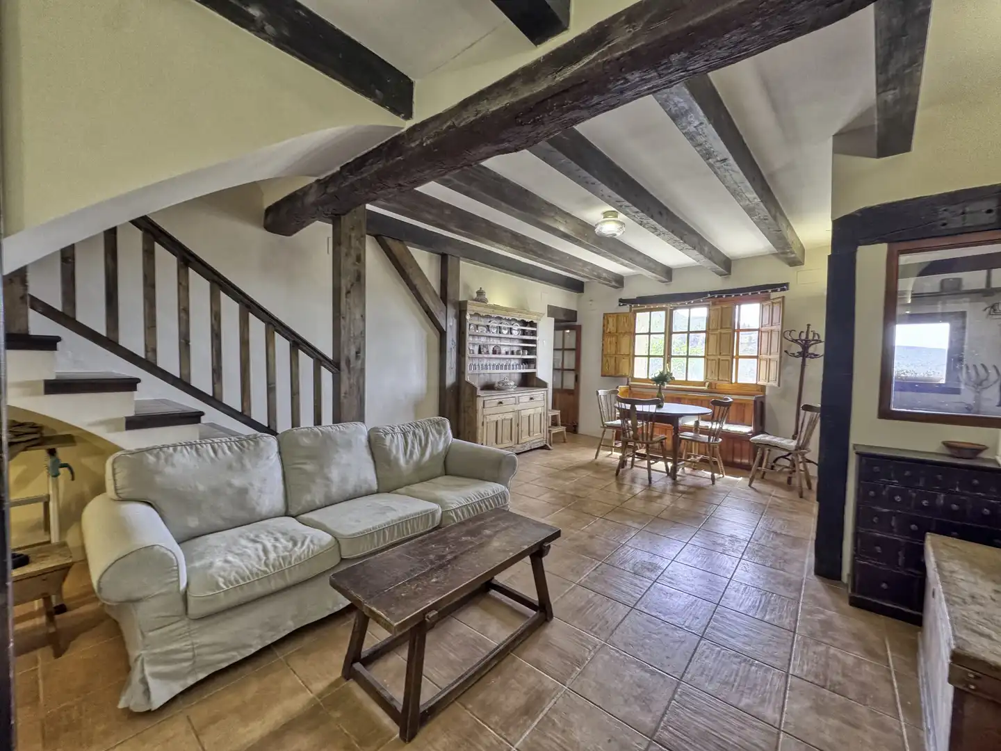 Living room of Country homes for sale in Rubielos de Mora  with Heating and Terrace