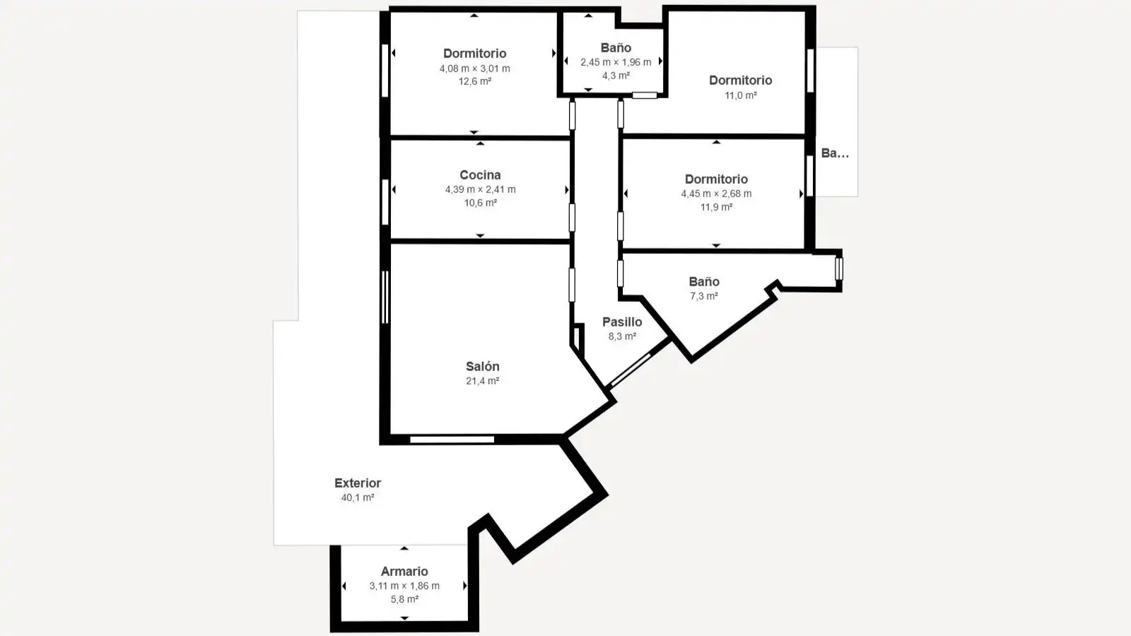 Ático en venta en Galdakao con Calefacción, Terraza y Trastero