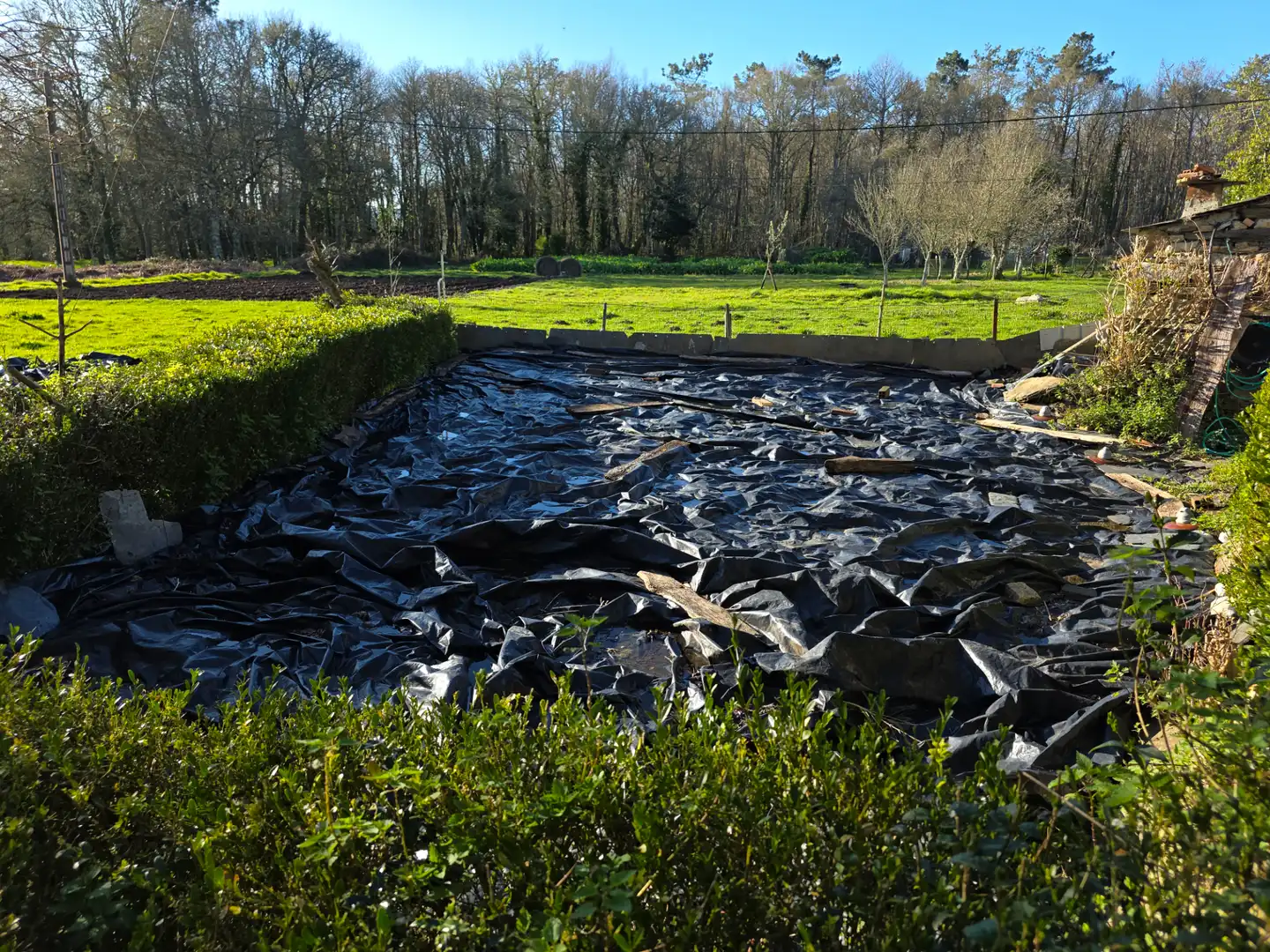 Jardín de Finca rústica en venta en Vilalba con Jardín privado y Amueblado