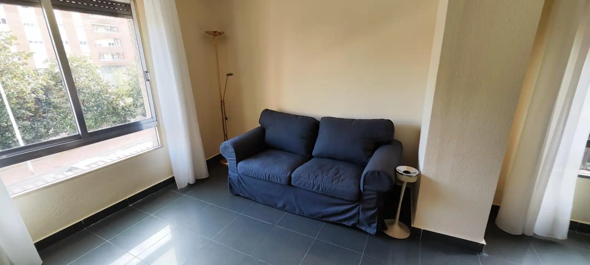 Sala d'estar de Pis de lloguer en Castellón de la Plana / Castelló de la Plana amb Balcó