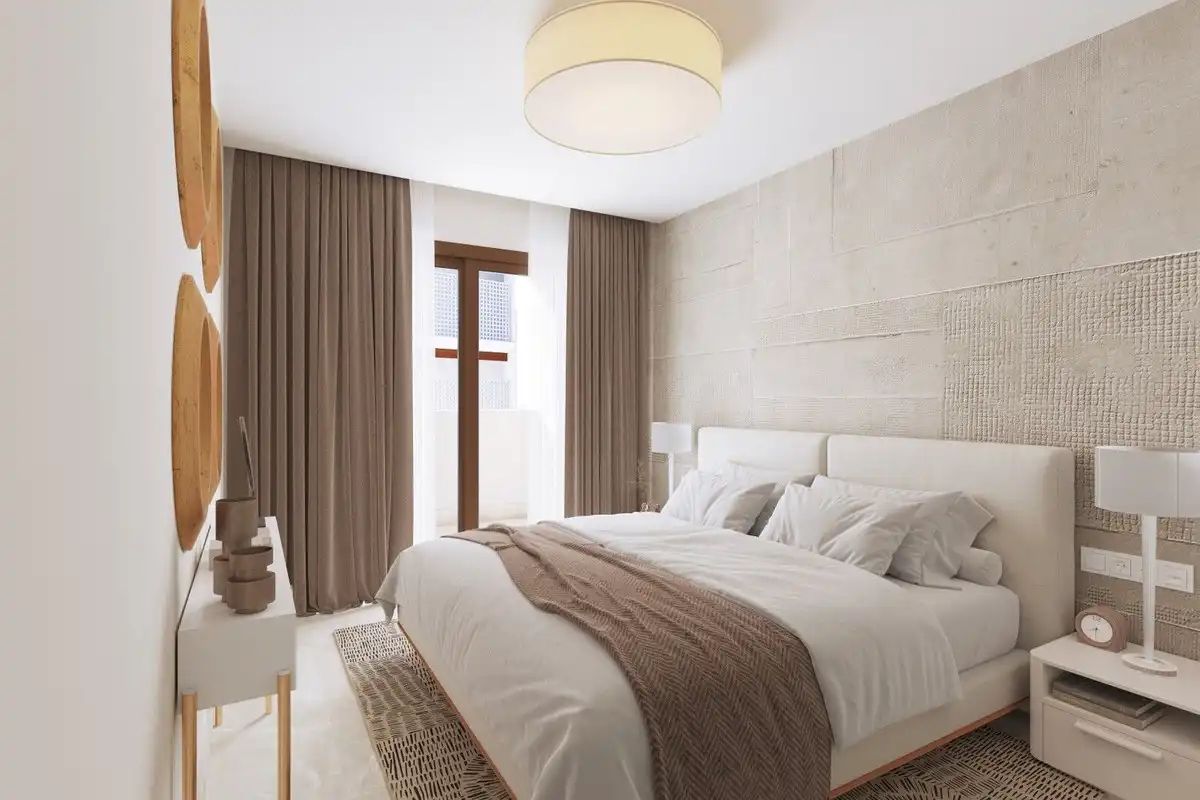 Habitación de Apartamento en venta en Benahavís con Aire acondicionado, Jardín privado y Terraza
