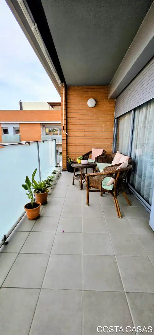 Balcony of Duplexes for sale in Castelldefels  with Air Conditioner, Heating and Parquet flooring