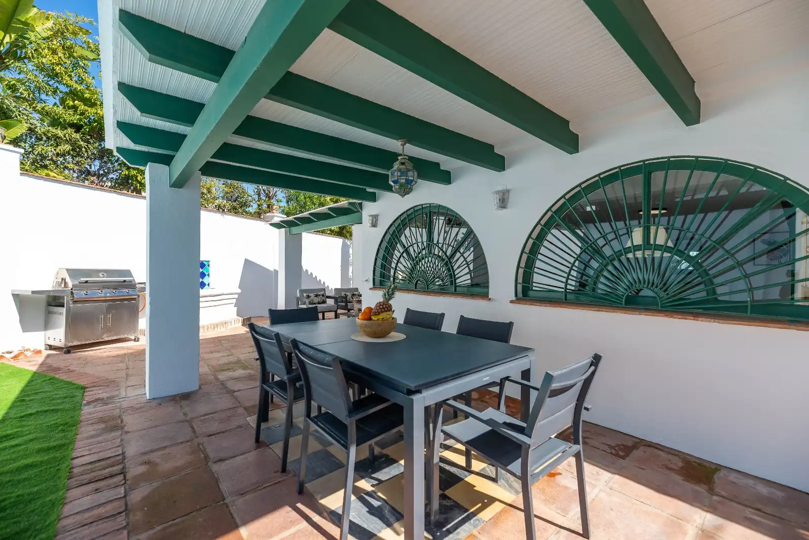 Terraza de Casa o chalet en venta en Marbella con Aire acondicionado, Calefacción y Jardín privado