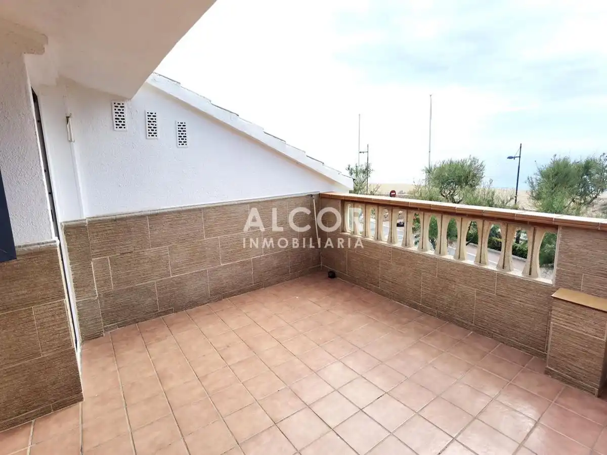 Terrace of Houses for sale in Peñíscola / Peníscola  with Air Conditioner, Heating and Private garden