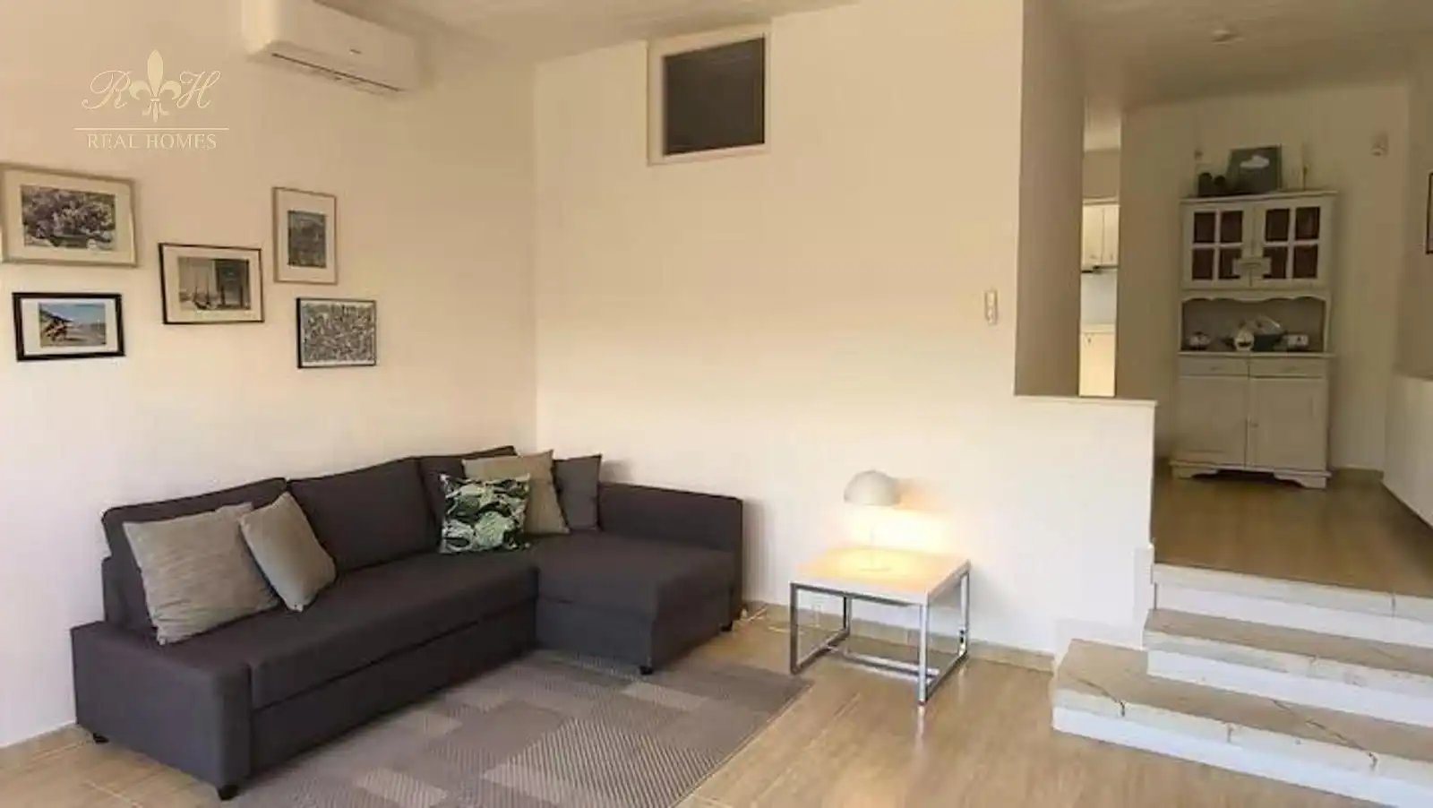 Wohnzimmer von Haus oder Chalet zur Miete in L'Alfàs del Pi mit Klimaanlage, Terrasse und Schwimmbad