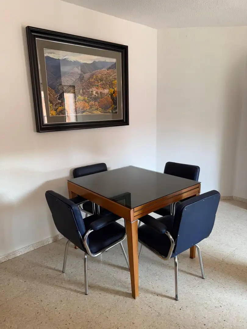 Dining room of Flat for share in Granada  with Air Conditioner, Terrace and Furnished