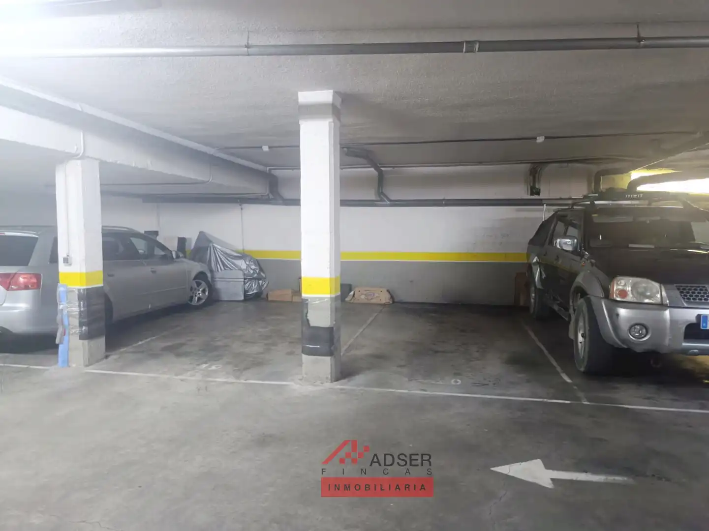 Parking of Flat for rent in  Logroño  with Heating, Private garden and Parquet flooring