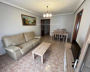 Living room of Flat to rent in Salamanca Capital  with Heating, Terrace and Furnished