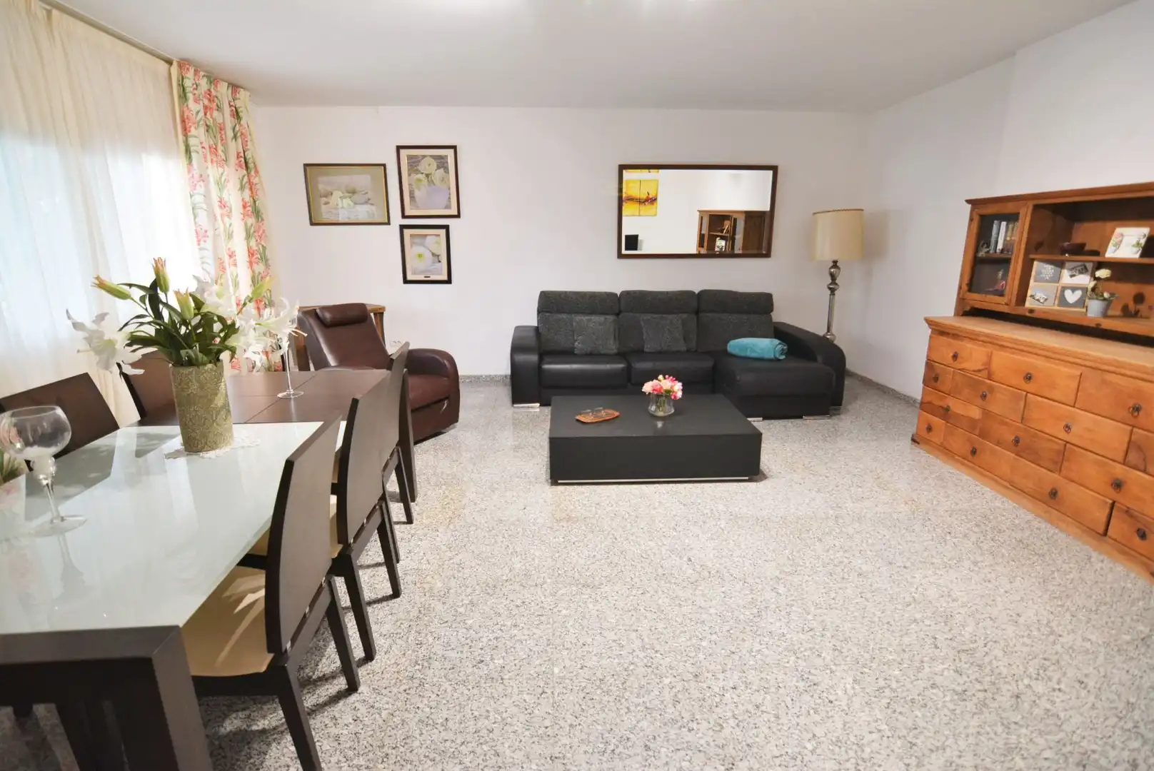 Sala de estar de Casa o chalet en venta en Los Realejos con Jardín privado, Terraza y Trastero