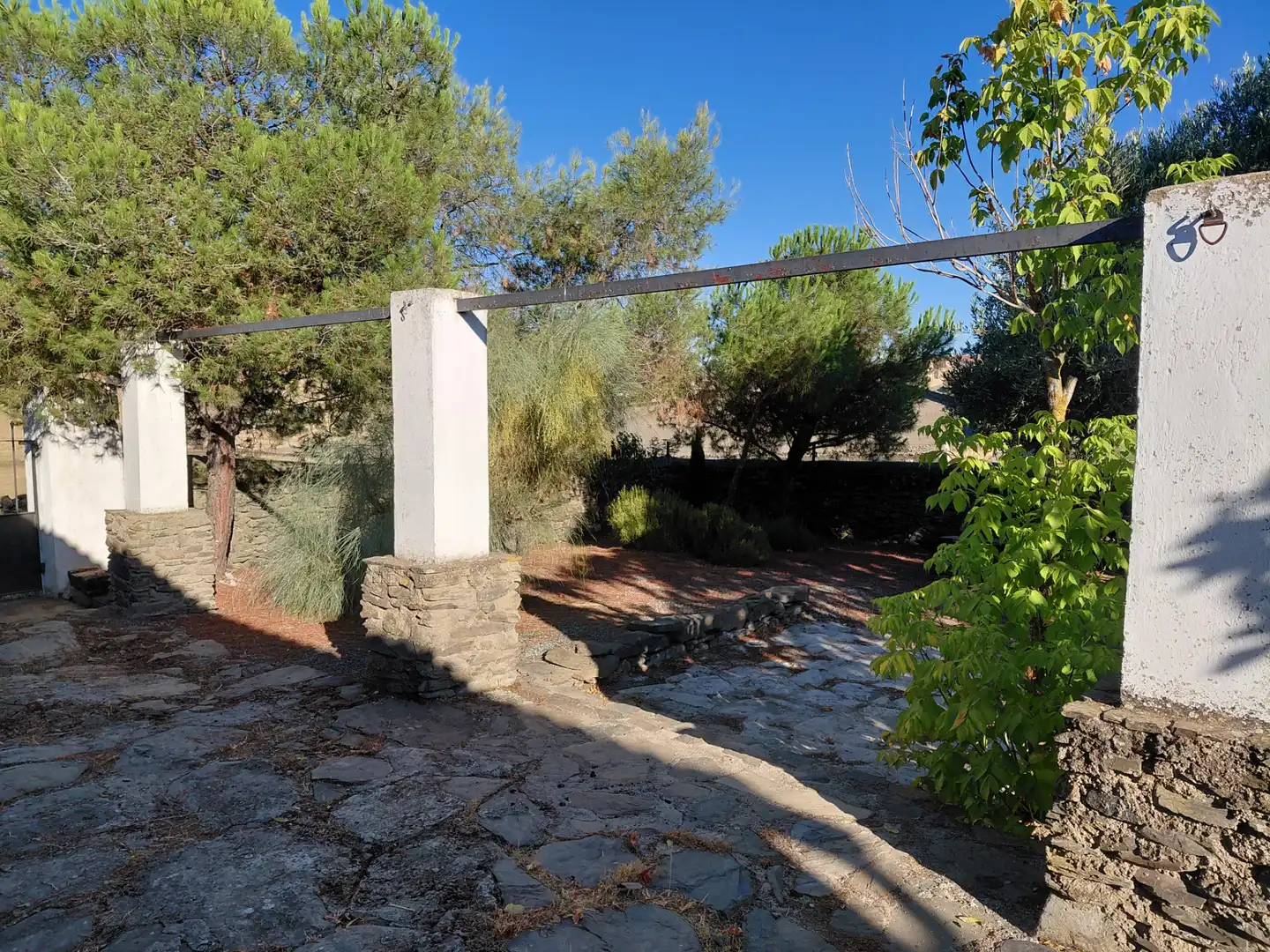 Jardín de Finca rústica en venta en Segura de León con Jardín privado, Terraza y Amueblado