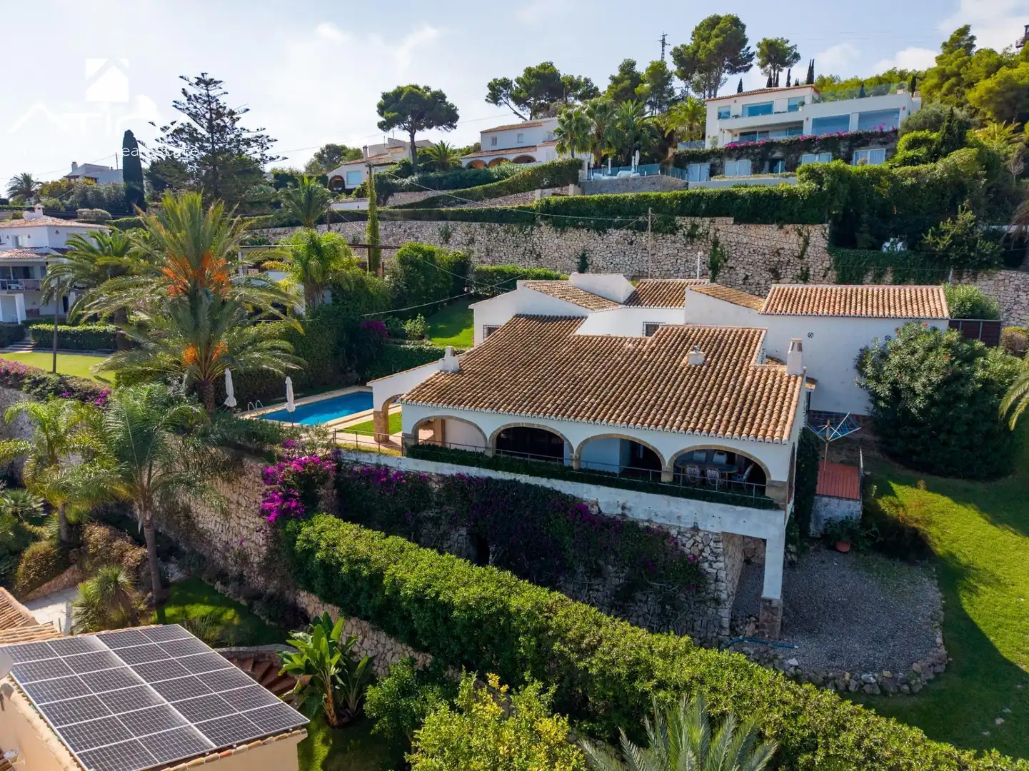 Exterior view of Houses for sale in Jávea / Xàbia  with Heating, Private garden and Terrace