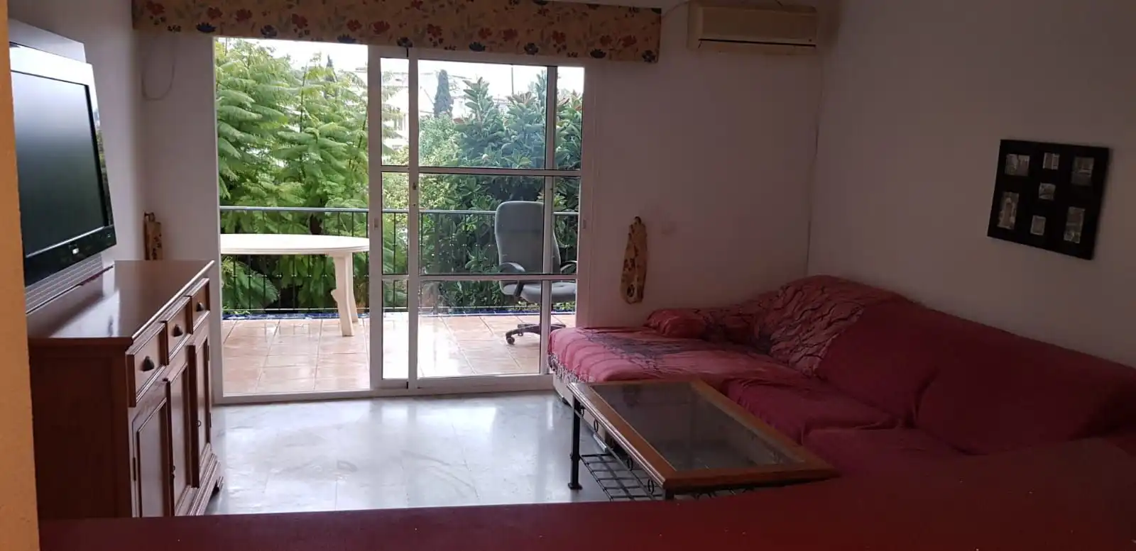 Sala de estar de Apartamento de alquiler en Fuengirola con Calefacción, Terraza y Amueblado