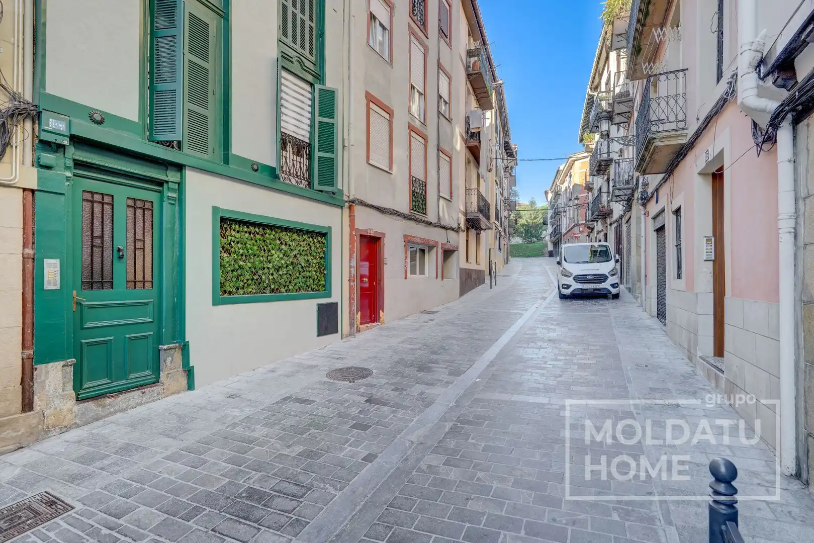 Vista exterior de Piso en venta en Centro - Mendibil - Santiago