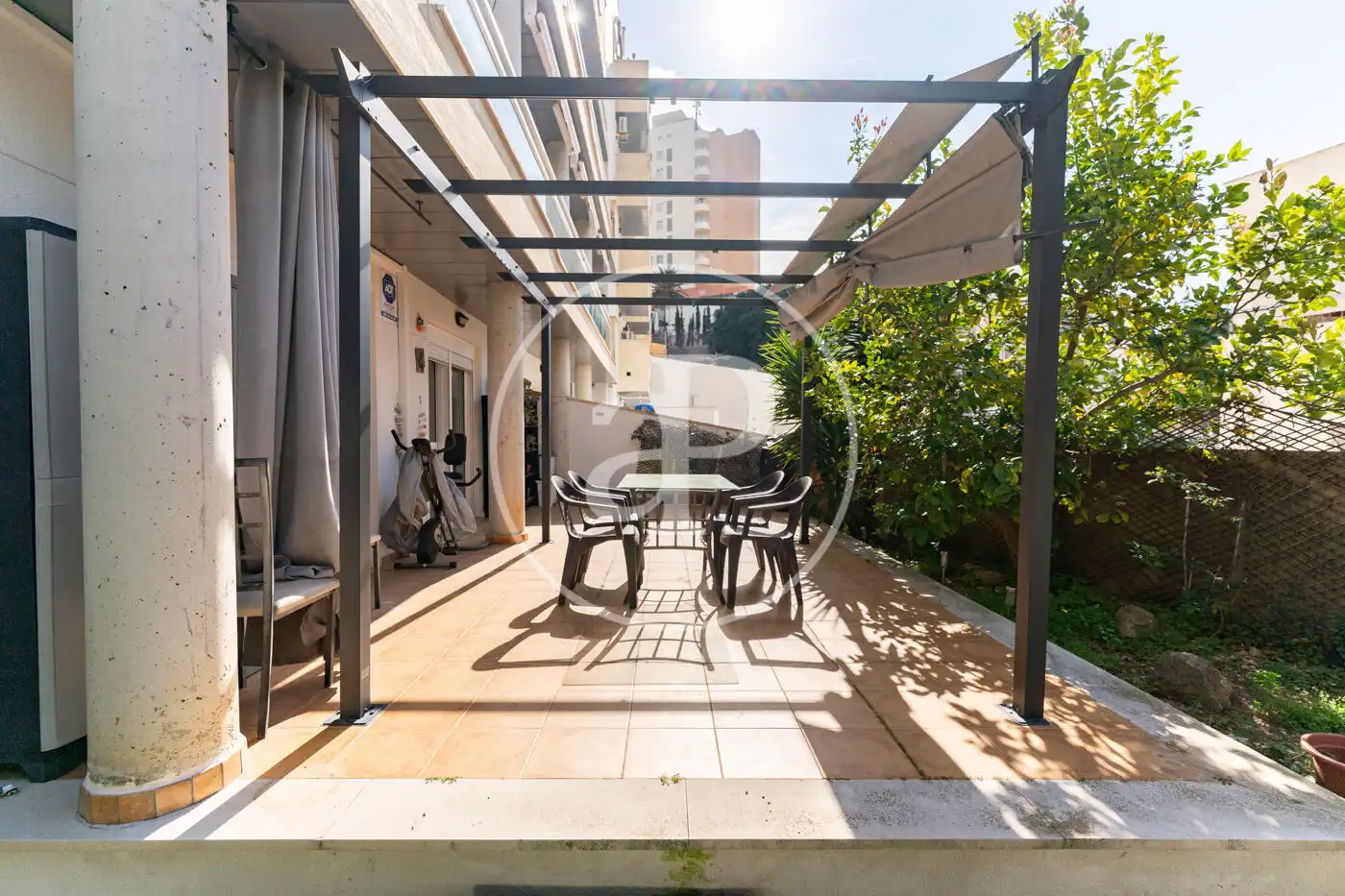 Terrace of Flat for rent in  Palma de Mallorca  with Air Conditioner, Heating and Private garden
