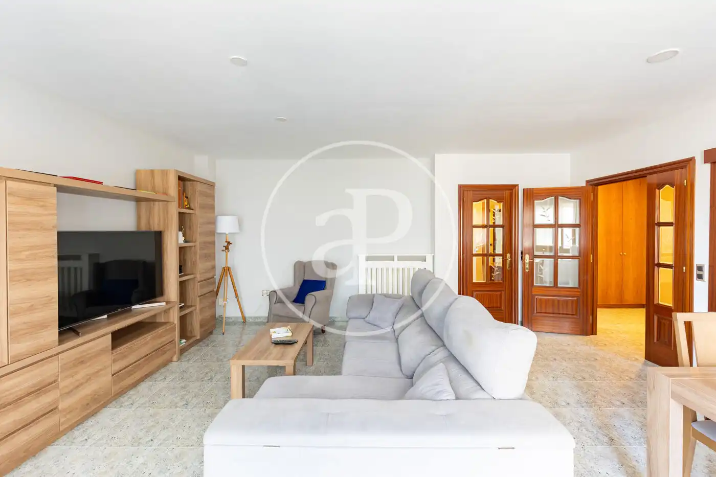 Sala d'estar de Casa adosada en venda en Rubí amb Aire condicionat, Calefacció i Terrassa