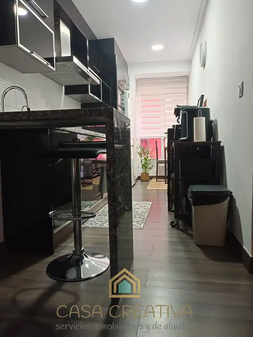 Kitchen of Flat for sale in Alzira  with Air Conditioner, Heating and Furnished