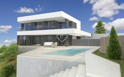Exterior view of House or chalet for sale in Cabrils  with Air Conditioner, Heating and Terrace
