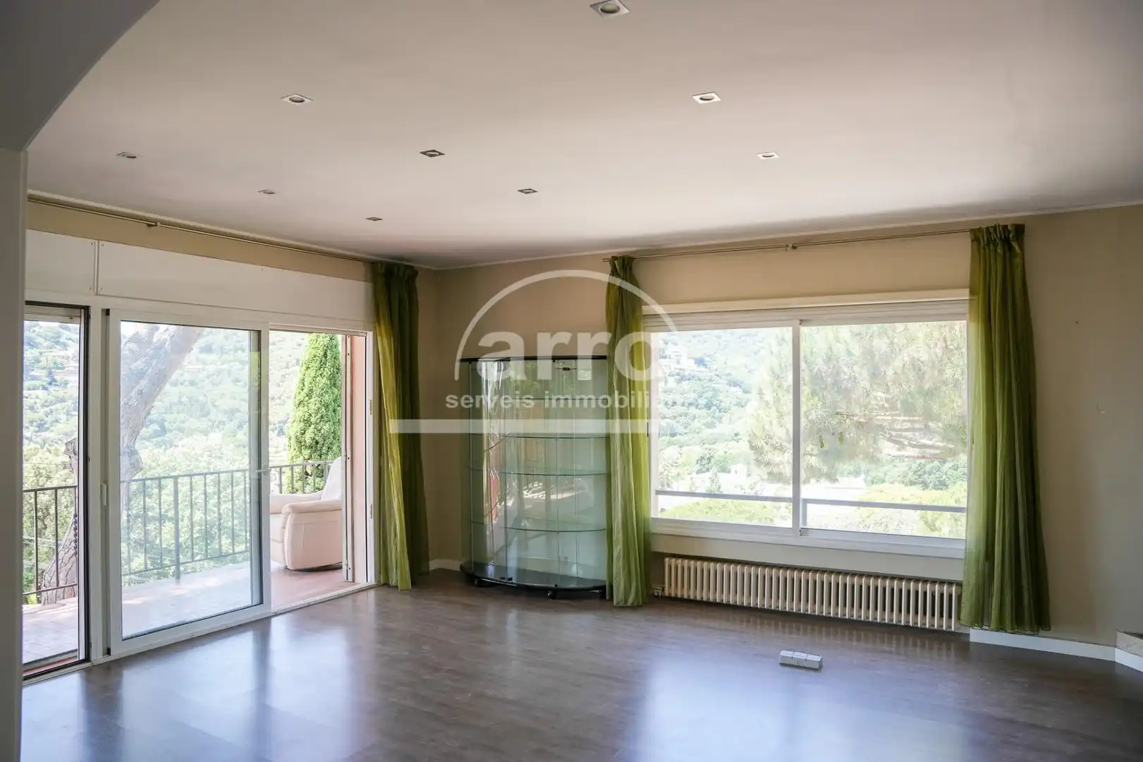 Living room of Houses for sale in Cabrils  with Heating, Private garden and Parquet flooring