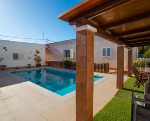 Swimming pool of House or chalet for sale in Sant Josep de sa Talaia  with Air Conditioner, Terrace and Swimming Pool