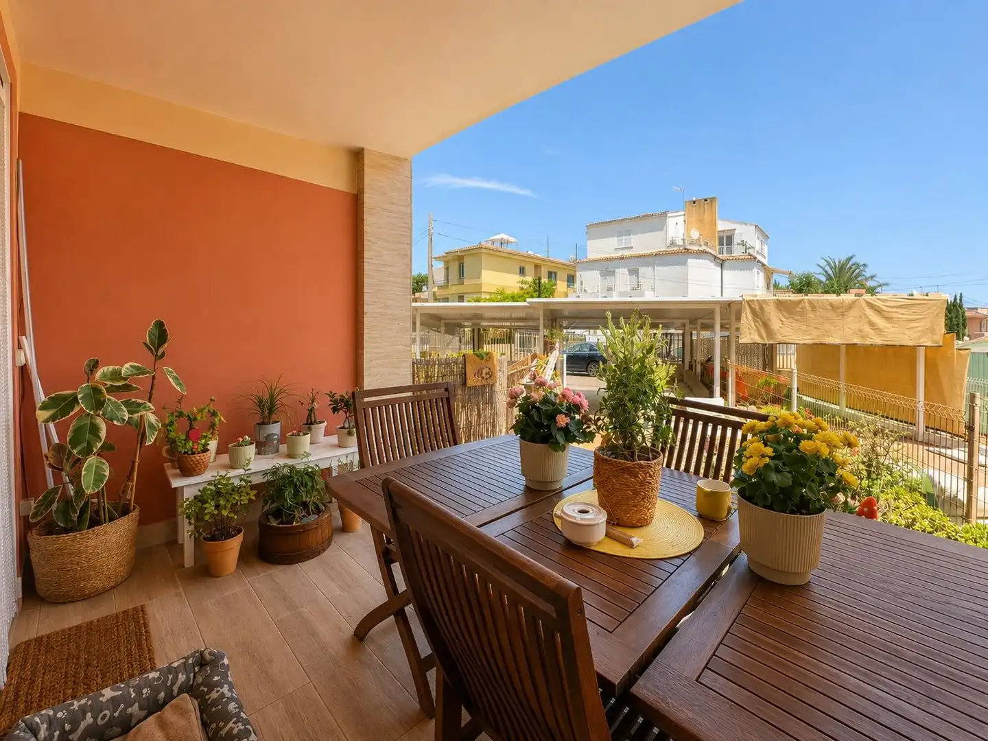 Terrassa de Casa adosada en venda en Santa Margalida amb Aire condicionat, Jardí privat i Terrassa