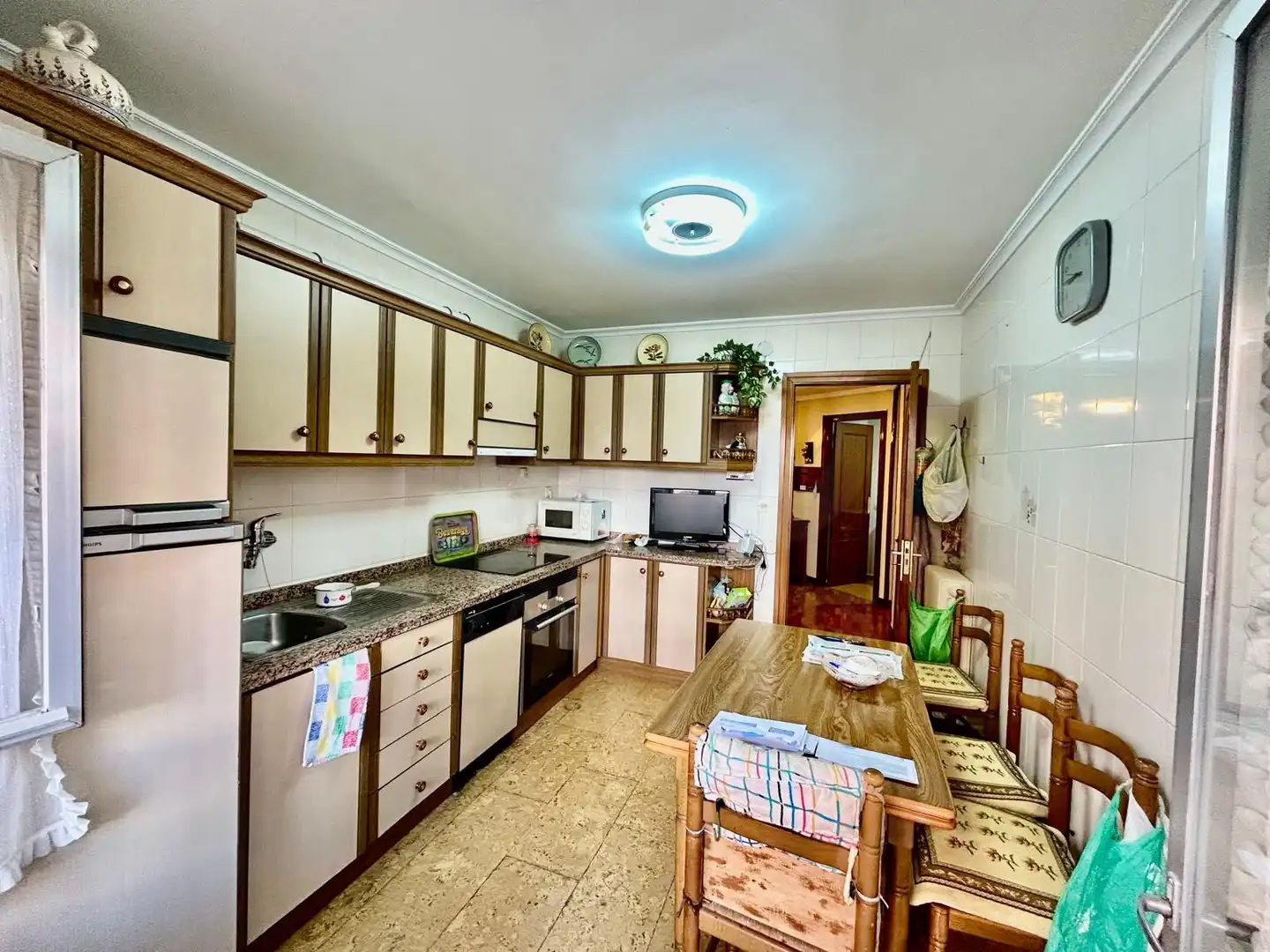 Kitchen of Flat for sale in La Bañeza   with Heating and Terrace