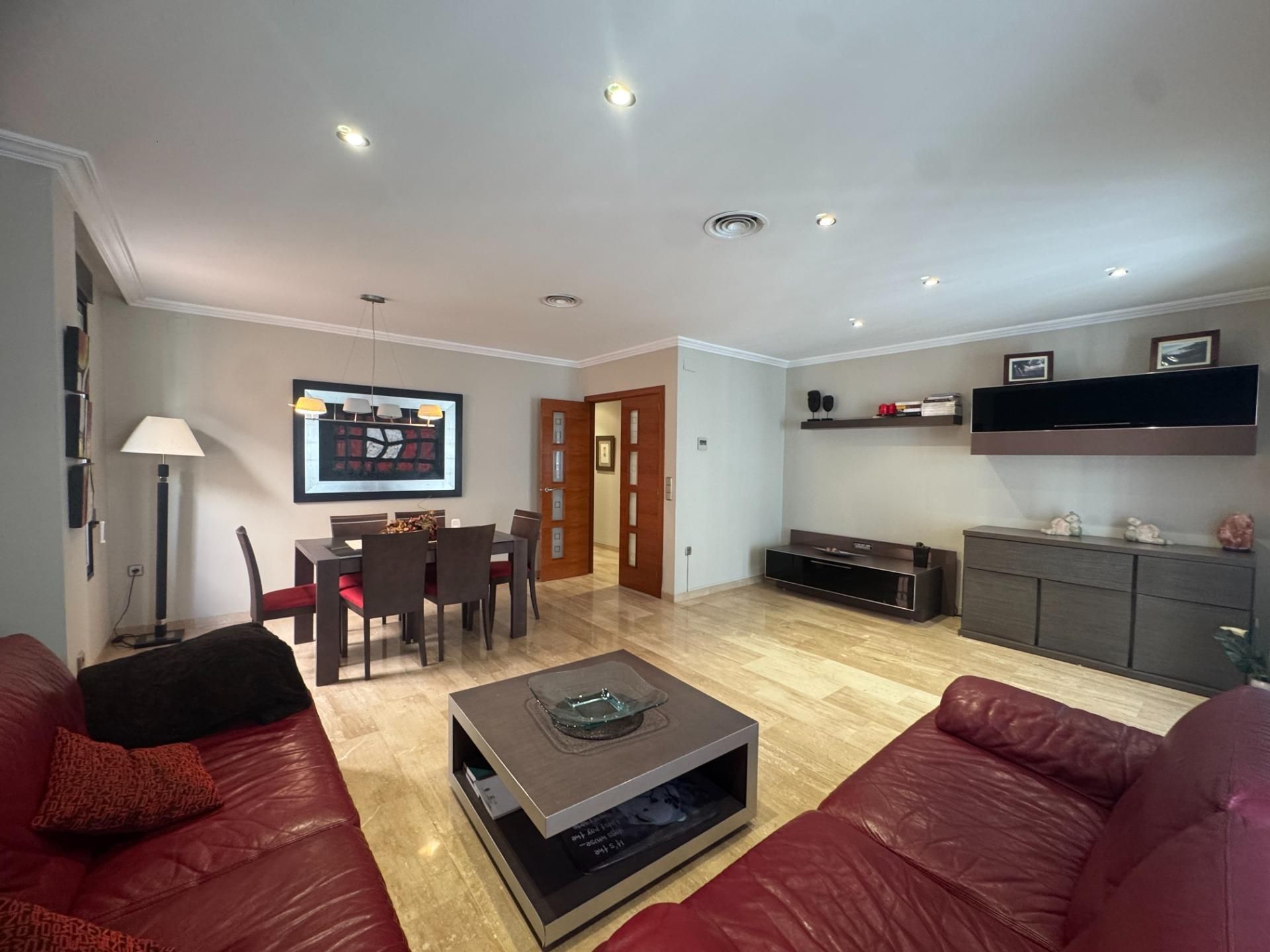 Living room of House or chalet for sale in Llíria  with Air Conditioner, Parquet flooring and Terrace