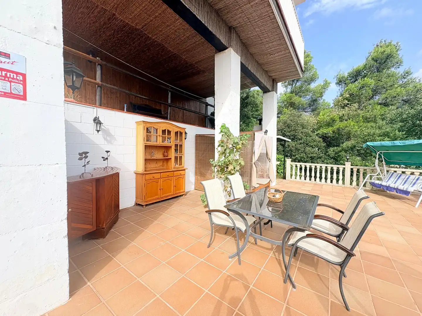 Terraza de Casa o chalet en venta en Corbera de Llobregat con Aire acondicionado, Calefacción y Jardín privado
