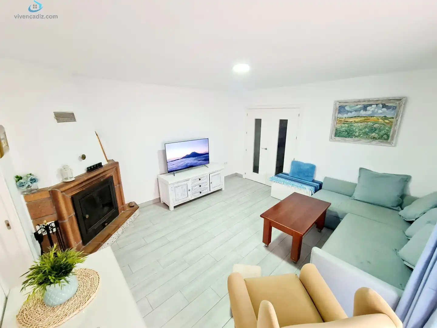 Sala d'estar de Casa o xalet en venda en San Fernando amb Traster