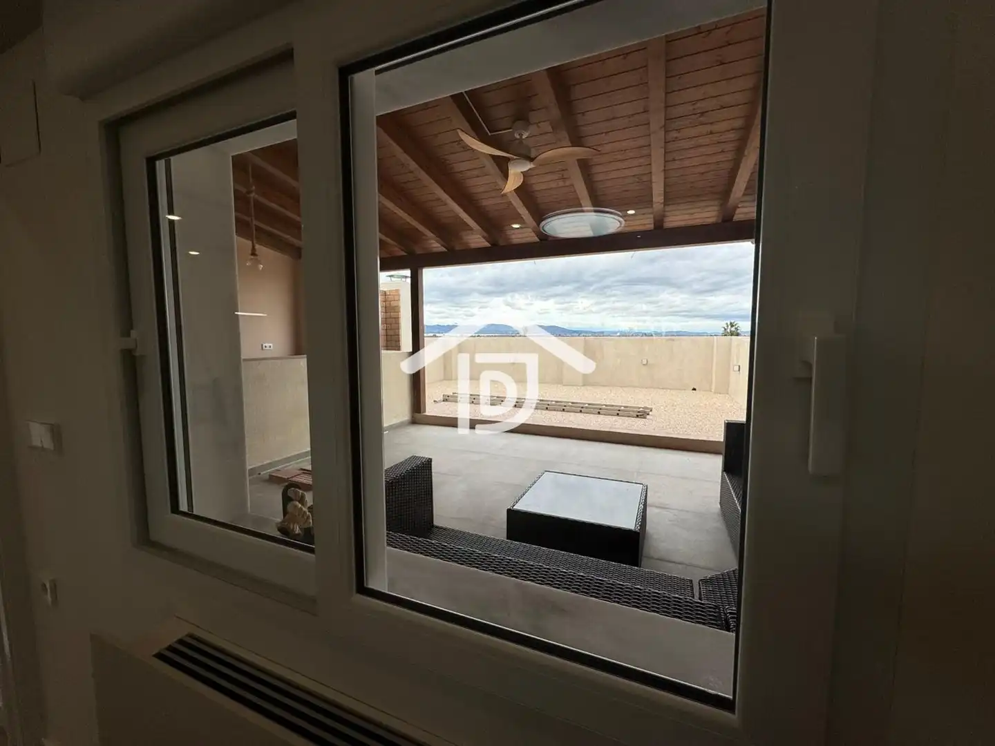 Terraza de Casa adosada en venta en Benimuslem con Aire acondicionado, Terraza y Trastero