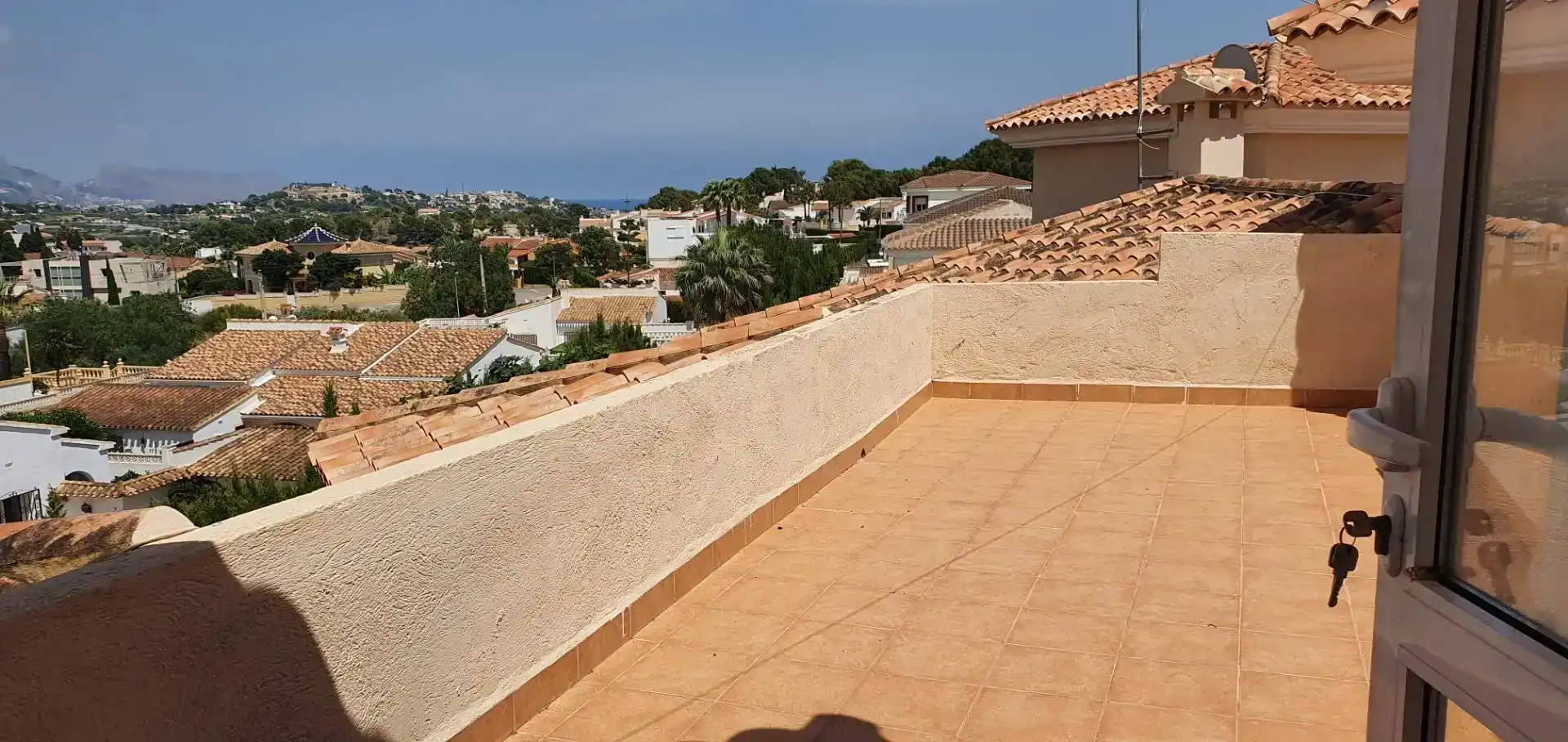 Terrassa de Casa o xalet en venda en Pueblo - Urbanizaciones