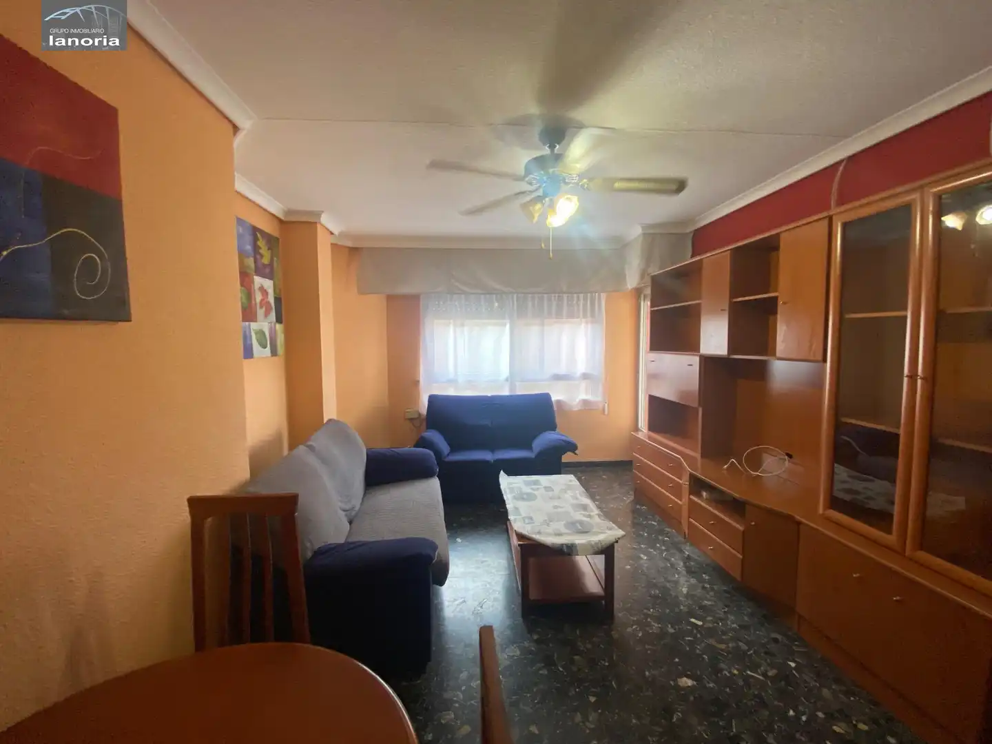 Sala d'estar de Pis en venda en Albacete amb Aire condicionat, Calefacció i Moblat