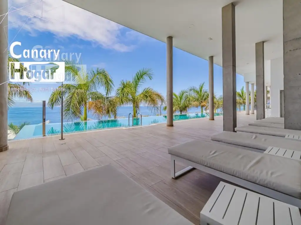 Terraza de Ático en venta en Santiago del Teide con Jardín privado y Piscina