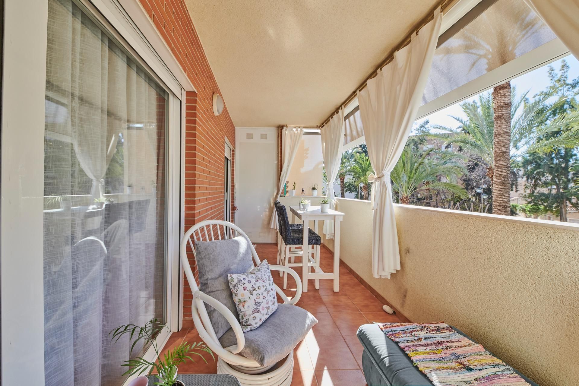 Terrace of Flat for sale in San Vicente del Raspeig / Sant Vicent del Raspeig  with Air Conditioner, Terrace and Balcony