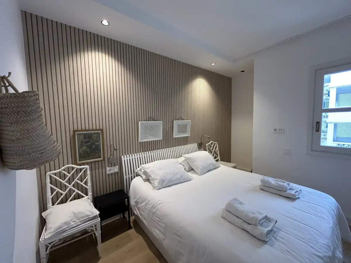 Schlafzimmer von Wohnung zum Verkauf in Marbella mit Klimaanlage, Terrasse und Möbliert