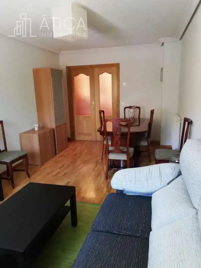 Dining room of Flat for rent in Salamanca  with Heating, Furnished and Community pool